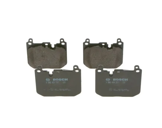 Bremsbelagsatz, Scheibenbremse Vorderachse BOSCH 0 986 424 331 Bild Bremsbelagsatz, Scheibenbremse Vorderachse BOSCH 0 986 424 331