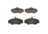 Bremsbelagsatz, Scheibenbremse Vorderachse BOSCH 0 986 424 368