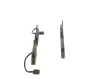 Bremsbelagsatz, Scheibenbremse Hinterachse BOSCH 0 986 424 384 Bild Bremsbelagsatz, Scheibenbremse Hinterachse BOSCH 0 986 424 384