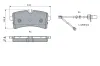 Bremsbelagsatz, Scheibenbremse BOSCH 0 986 424 404 Bild Bremsbelagsatz, Scheibenbremse BOSCH 0 986 424 404