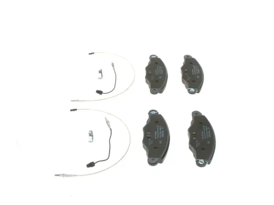 Bremsbelagsatz, Scheibenbremse Vorderachse BOSCH 0 986 424 511 Bild Bremsbelagsatz, Scheibenbremse Vorderachse BOSCH 0 986 424 511