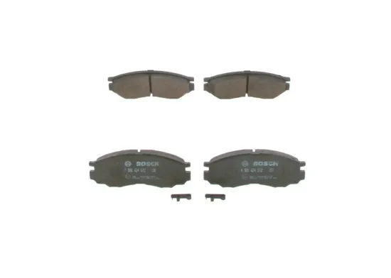 Bremsbelagsatz, Scheibenbremse BOSCH 0 986 424 572 Bild Bremsbelagsatz, Scheibenbremse BOSCH 0 986 424 572