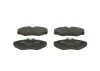 Bremsbelagsatz, Scheibenbremse Vorderachse BOSCH 0 986 424 636 Bild Bremsbelagsatz, Scheibenbremse Vorderachse BOSCH 0 986 424 636