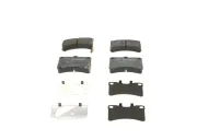 Bremsbelagsatz, Scheibenbremse Vorderachse BOSCH 0 986 424 643