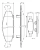 Bremsbelagsatz, Scheibenbremse Vorderachse BOSCH 0 986 424 666 Bild Bremsbelagsatz, Scheibenbremse Vorderachse BOSCH 0 986 424 666