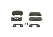 Bremsbelagsatz, Scheibenbremse Vorderachse BOSCH 0 986 424 697