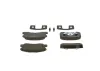 Bremsbelagsatz, Scheibenbremse Vorderachse BOSCH 0 986 424 697 Bild Bremsbelagsatz, Scheibenbremse Vorderachse BOSCH 0 986 424 697