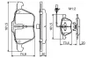 Bremsbelagsatz, Scheibenbremse BOSCH 0 986 424 777 Bild Bremsbelagsatz, Scheibenbremse BOSCH 0 986 424 777