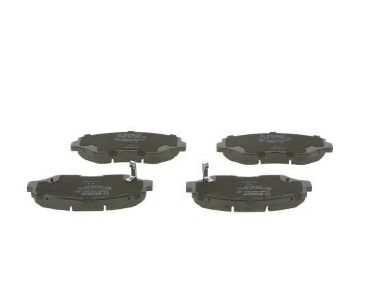 Bremsbelagsatz, Scheibenbremse Vorderachse BOSCH 0 986 424 809 Bild Bremsbelagsatz, Scheibenbremse Vorderachse BOSCH 0 986 424 809