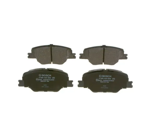 Bremsbelagsatz, Scheibenbremse Vorderachse BOSCH 0 986 424 868 Bild Bremsbelagsatz, Scheibenbremse Vorderachse BOSCH 0 986 424 868