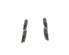 Bremsbelagsatz, Scheibenbremse Hinterachse BOSCH 0 986 424 872 Bild Bremsbelagsatz, Scheibenbremse Hinterachse BOSCH 0 986 424 872