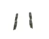 Bremsbelagsatz, Scheibenbremse Hinterachse BOSCH 0 986 424 872 Bild Bremsbelagsatz, Scheibenbremse Hinterachse BOSCH 0 986 424 872