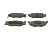 Bremsbelagsatz, Scheibenbremse Vorderachse BOSCH 0 986 424 892