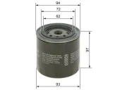 Ölfilter BOSCH 0 986 452 003