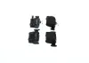 Bremsbelagsatz, Scheibenbremse Hinterachse BOSCH 0 986 460 019 Bild Bremsbelagsatz, Scheibenbremse Hinterachse BOSCH 0 986 460 019