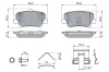 Bremsbelagsatz, Scheibenbremse BOSCH 0 986 460 142 Bild Bremsbelagsatz, Scheibenbremse BOSCH 0 986 460 142