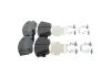 Bremsbelagsatz, Scheibenbremse Vorderachse BOSCH 0 986 460 155 Bild Bremsbelagsatz, Scheibenbremse Vorderachse BOSCH 0 986 460 155