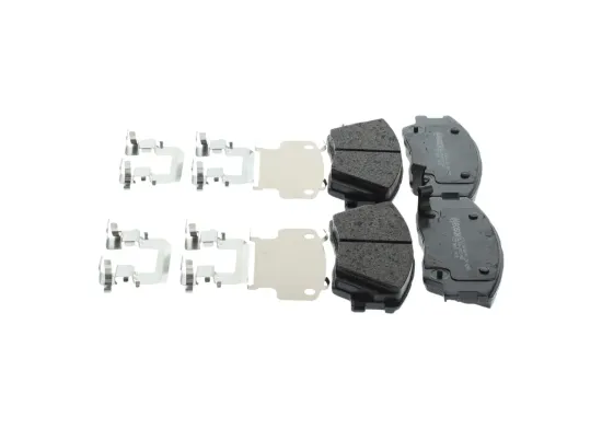 Bremsbelagsatz, Scheibenbremse Vorderachse BOSCH 0 986 460 155 Bild Bremsbelagsatz, Scheibenbremse Vorderachse BOSCH 0 986 460 155