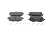 Bremsbelagsatz, Scheibenbremse Vorderachse BOSCH 0 986 460 181