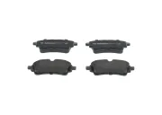 Bremsbelagsatz, Scheibenbremse Hinterachse BOSCH 0 986 460 186