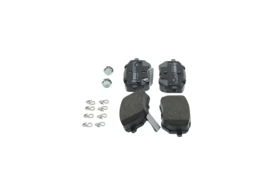 Bremsbelagsatz, Scheibenbremse Hinterachse BOSCH 0 986 460 187 Bild Bremsbelagsatz, Scheibenbremse Hinterachse BOSCH 0 986 460 187