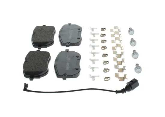 Bremsbelagsatz, Scheibenbremse Vorderachse BOSCH 0 986 460 201 Bild Bremsbelagsatz, Scheibenbremse Vorderachse BOSCH 0 986 460 201