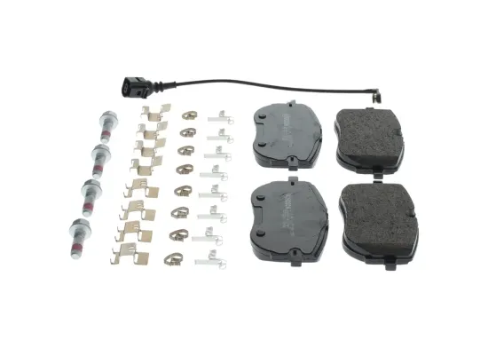 Bremsbelagsatz, Scheibenbremse Vorderachse BOSCH 0 986 460 201 Bild Bremsbelagsatz, Scheibenbremse Vorderachse BOSCH 0 986 460 201