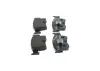 Bremsbelagsatz, Scheibenbremse Vorderachse BOSCH 0 986 460 244 Bild Bremsbelagsatz, Scheibenbremse Vorderachse BOSCH 0 986 460 244