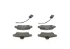 Bremsbelagsatz, Scheibenbremse Hinterachse BOSCH 0 986 460 991 Bild Bremsbelagsatz, Scheibenbremse Hinterachse BOSCH 0 986 460 991