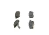 Bremsbelagsatz, Scheibenbremse Hinterachse BOSCH 0 986 461 131 Bild Bremsbelagsatz, Scheibenbremse Hinterachse BOSCH 0 986 461 131