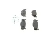 Bremsbelagsatz, Scheibenbremse BOSCH 0 986 468 871 Bild Bremsbelagsatz, Scheibenbremse BOSCH 0 986 468 871