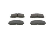 Bremsbelagsatz, Scheibenbremse Vorderachse BOSCH 0 986 469 550