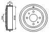 Bremstrommel BOSCH 0 986 477 083 Bild Bremstrommel BOSCH 0 986 477 083