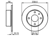 Bremsscheibe BOSCH 0 986 478 072