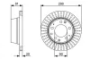 Bremsscheibe BOSCH 0 986 478 098 Bild Bremsscheibe BOSCH 0 986 478 098