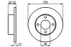 Bremsscheibe Vorderachse BOSCH 0 986 478 130