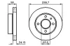 Bremsscheibe BOSCH 0 986 478 148 Bild Bremsscheibe BOSCH 0 986 478 148