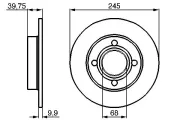 Bremsscheibe BOSCH 0 986 478 216