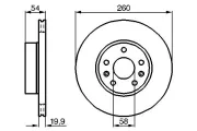 Bremsscheibe BOSCH 0 986 478 218