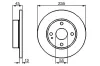 Bremsscheibe BOSCH 0 986 478 252