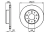 Bremsscheibe Vorderachse BOSCH 0 986 478 283