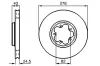 Bremsscheibe Vorderachse BOSCH 0 986 478 299 Bild Bremsscheibe Vorderachse BOSCH 0 986 478 299