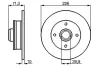 Bremsscheibe BOSCH 0 986 478 331 Bild Bremsscheibe BOSCH 0 986 478 331