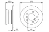 Bremsscheibe BOSCH 0 986 478 433 Bild Bremsscheibe BOSCH 0 986 478 433