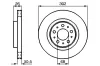 Bremsscheibe Vorderachse BOSCH 0 986 478 454