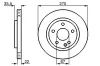 Bremsscheibe BOSCH 0 986 478 474 Bild Bremsscheibe BOSCH 0 986 478 474