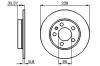 Bremsscheibe BOSCH 0 986 478 481 Bild Bremsscheibe BOSCH 0 986 478 481