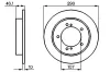 Bremsscheibe Vorderachse BOSCH 0 986 478 539 Bild Bremsscheibe Vorderachse BOSCH 0 986 478 539