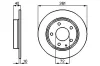 Bremsscheibe BOSCH 0 986 478 633 Bild Bremsscheibe BOSCH 0 986 478 633