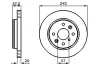 Bremsscheibe Vorderachse BOSCH 0 986 478 659